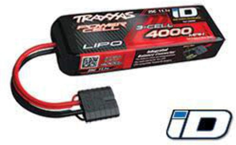 4000 mAh 11.1 Volt 3-Cell LiPo Battery