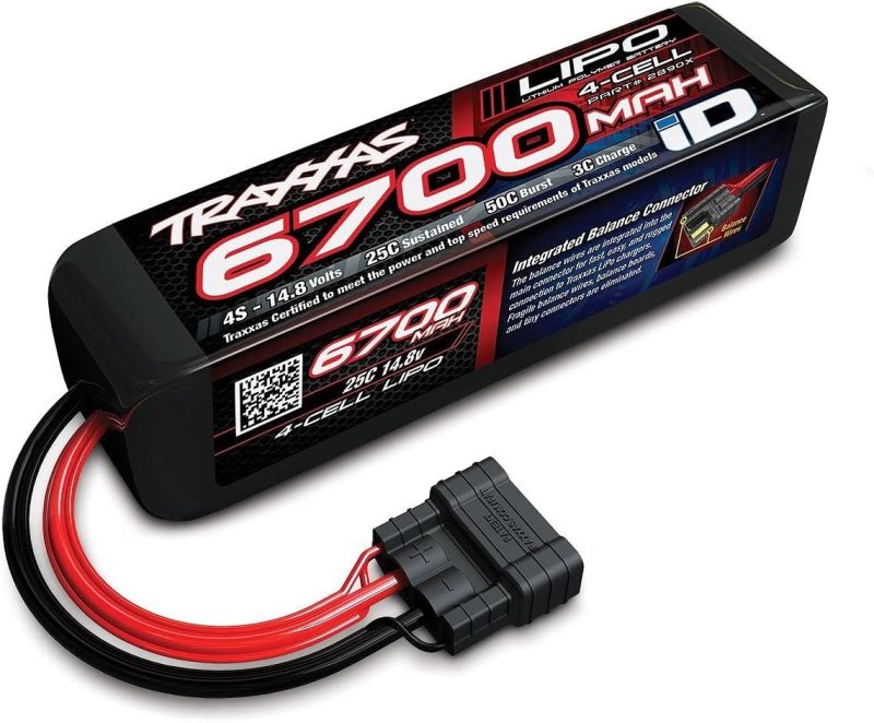 6700 mAh 14.4 Volt 4-Cell LiPo Battery